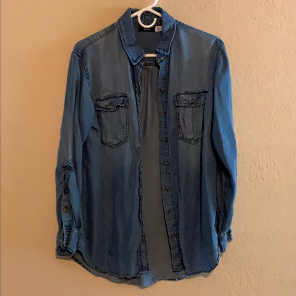 Chambray top